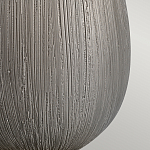 Настольная лампа с белым цилиндрическим абажуром и серебристым овальным основанием Quintiesse варинант исполнения - 4 | Loft Concept в Воронеже