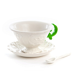 Чайная пара Seletti I-Tea Green варинант исполнения - 1 | Loft Concept в Воронеже