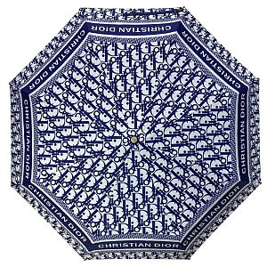 Зонт раскладной CHRISTIAN DIOR дизайн 001 Синий цвет