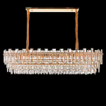 Люстра овальная с хрустальными подвесками Gorgeous Crystal Light варинант исполнения - 1 | Loft Concept в Воронеже