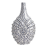 Ваза с инкрустацией Dark Blue Triangle варинант исполнения - 1 | Loft Concept в Воронеже