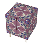 Тумба Short Ufo Purple варинант исполнения - 2 | Loft Concept в Воронеже