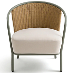 Садовое кресло с каркасом из стали Kenneth Chair варинант исполнения - 2 | Loft Concept в Воронеже