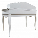 Стол-бюро белого цвета из массива бука с 4-мя ящиками White Provence варинант исполнения - 4 | Loft Concept в Воронеже