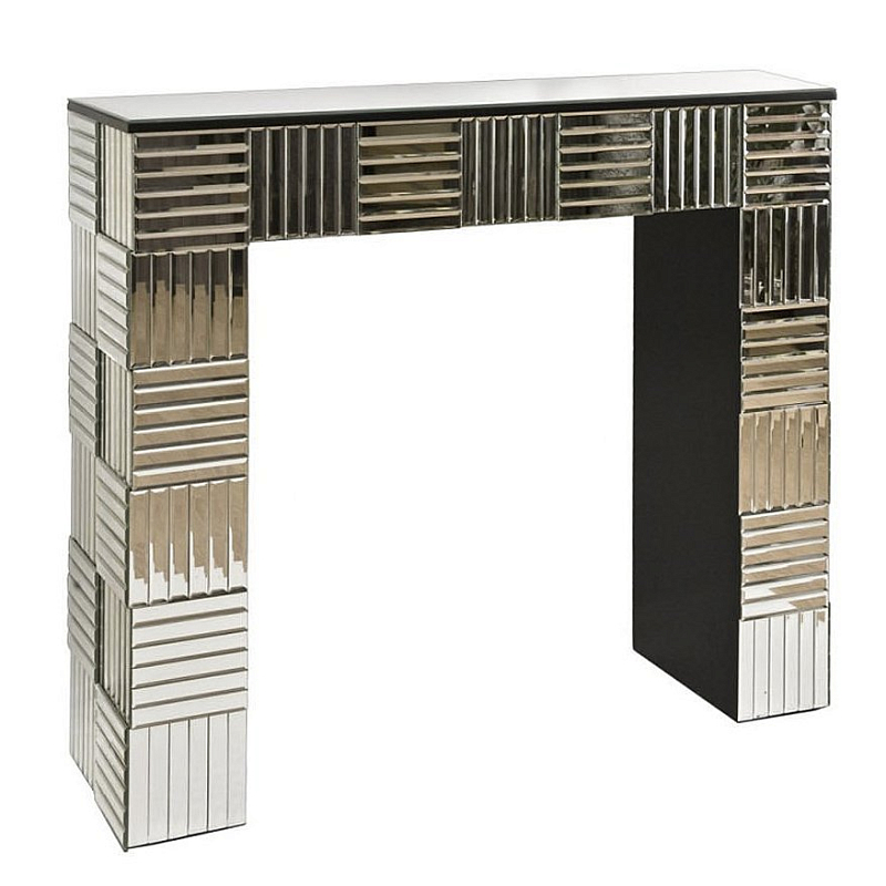 Консоль Mirrored Column Console  в Воронеже | Loft Concept 