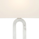 Настольная лампа на арочном корпусе с прямоугольным абажуром One Piece Support варинант исполнения - 1 | Loft Concept в Воронеже