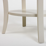 Белая тумба на фигурных ножках Shelby варинант исполнения - 3 | Loft Concept в Воронеже