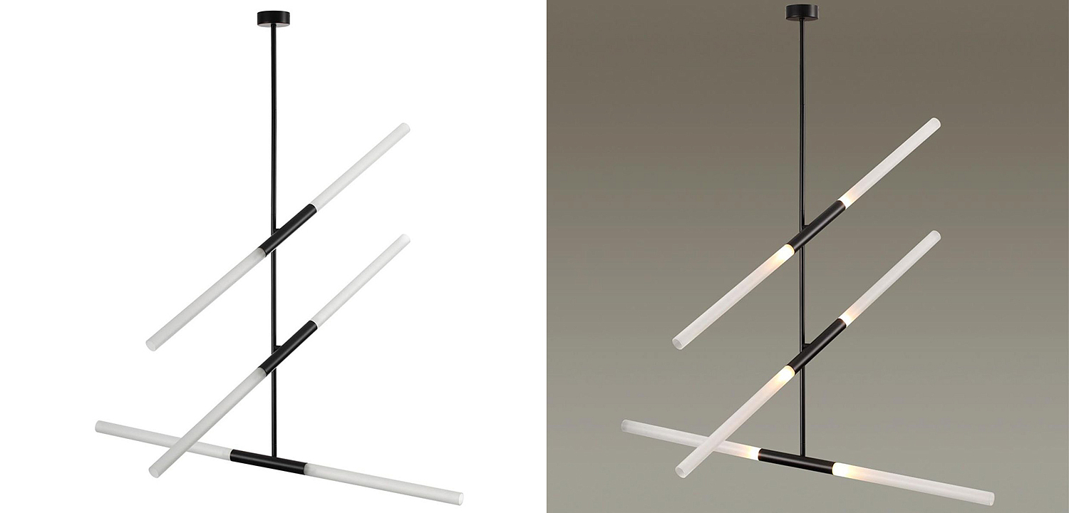 Светильник Black Delta Light 6 lamp Светильник Black Delta Light 6 lamp - Loft-Concept в Воронеже