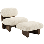 Кресло с оттоманкой Hawaii варинант исполнения - 1 | Loft Concept в Воронеже