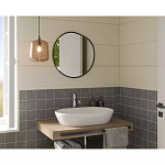 Зеркало круглое с асимметрией Light Reflection варинант исполнения - 1 | Loft Concept в Воронеже