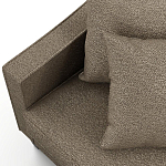 Мебельная ткань Шенилл коричневый цвет 138 см T4-21 варинант исполнения - 6 | Loft Concept в Воронеже