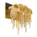 Бра с перфорированными металлическими дугами и цепочками 22 см Atlantis Chain варинант исполнения - 1 | Loft Concept в Воронеже