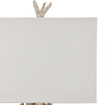 Настольная лампа с каркасом в виде веток деревьев с абажуром из ткани Natural Driftwood варинант исполнения - 3 | Loft Concept в Воронеже