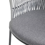 Кресло с декоративным плетением на спинке и подлокотниках Armchair Weaving варинант исполнения - 6 | Loft Concept в Воронеже