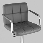 Барный стул с подлокотниками Honory Grey варинант исполнения - 7 | Loft Concept в Воронеже