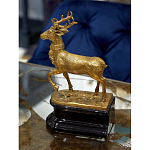 Держатель для книг в виде оленя из фарфора и бронзы Eden Garden porcelain and bronze варинант исполнения - 2 | Loft Concept в Воронеже