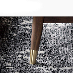 Кофейный стол из дерева с ящиком и нишей для хранения Coffee Walnut Table варинант исполнения - 8 | Loft Concept в Воронеже