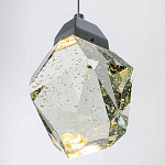 Подвесной светильник с хрустальным плафоном хром Esme Crystal Chrome Hanging Lamp варинант исполнения - 3 | Loft Concept в Воронеже