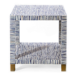 Тумба Прикроватная Snartoon Bone Inlay Bedside Cabinet варинант исполнения - 3 | Loft Concept в Воронеже