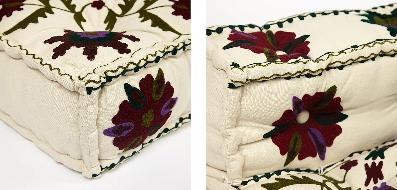 Модуль мягкий со спинкой Indian Meditation Pillow - Loft-Concept в Воронеже