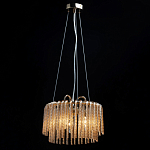 Люстра с подвесными рифлеными стеклянными трубками Nembus варинант исполнения - 3 | Loft Concept в Воронеже