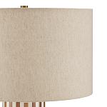 Настольная лампа с узором вдоль колоннообразного основания Brick Surface варинант исполнения - 2 | Loft Concept в Воронеже