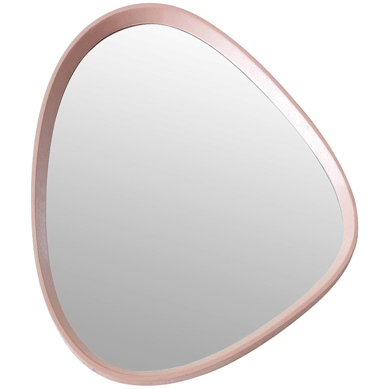 Настенное зеркало Pink Curved Mirror Розовый Настенное зеркало Pink Curved Mirror Розовый в Воронеже | Loft Concept