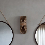 Бра плетеное из ротанга Chainmail варинант исполнения - 5 | Loft Concept в Воронеже