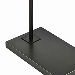 Торшер с белым стеклянным плафоном в форме эллипса Kernel варинант исполнения - 3 | Loft Concept в Воронеже