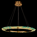 Люстра в форме кольца с цветочным декором Warm Heavenly Light варинант исполнения - 2 | Loft Concept в Воронеже