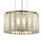 Люстра с абажуром из стекла и премиального алебастра Ravishment варинант исполнения - 2 | Loft Concept в Воронеже