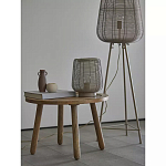 Торшер с плетеным металлическим плафоном Wicker Iron Lamp варинант исполнения - 3 | Loft Concept в Воронеже