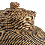 Плетеная корзина из ротанга и бамбука Wicker Vase Basket варинант исполнения - 2 | Loft Concept в Воронеже