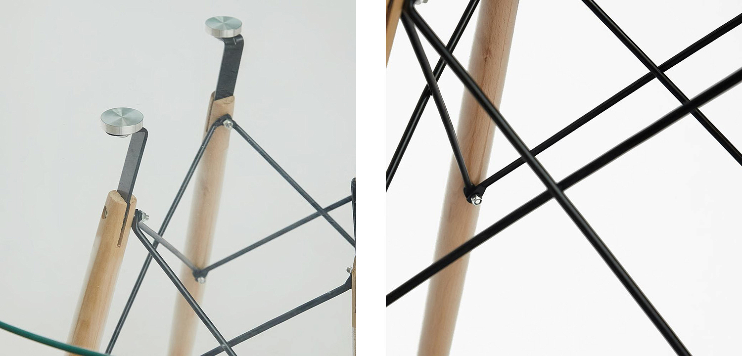 Стол DSW glass table - Loft-Concept в Воронеже