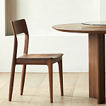 Стол обеденный круглый с двойной столешницей Walnut Wood Table варинант исполнения - 8 | Loft Concept в Воронеже