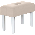 Мягкий пуф на белых ножках Winton Pouf варинант исполнения - 12 | Loft Concept в Воронеже