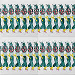 Плитка дизайнерская Фруктовый лес варинант исполнения - 1 | Loft Concept в Воронеже