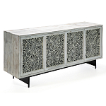 Буфет в гостиную с инкрустацией Palm Sideboard with Bone Inlay варинант исполнения - 3 | Loft Concept в Воронеже