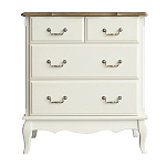 Комод с 4-мя большими ящиками из массива берёзы Interiors Romance варинант исполнения - 2 | Loft Concept в Воронеже