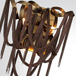 Бра с изогнутыми металлическими лентами и цепочками Atlantis Chain варинант исполнения - 4 | Loft Concept в Воронеже