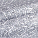 Мебельная ткань Букле серый цвет 140 см T3-9 варинант исполнения - 1 | Loft Concept в Воронеже