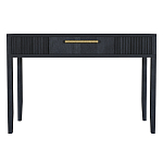 Элегантная Консоль Primo с выдвижным ящиком Черный дуб варинант исполнения - 7 | Loft Concept в Воронеже