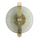 Бра с круглым стеклянным плафоном Gingham варинант исполнения - 7 | Loft Concept в Воронеже