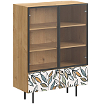 Витрина с изображением на дверцах Elise Cupboard варинант исполнения - 8 | Loft Concept в Воронеже