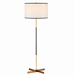 Торшер с тканевым абажуром в форме цилиндра Pinwheel Shape Base варинант исполнения - 1 | Loft Concept в Воронеже
