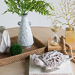 Статуэтка черепаха с ажурным панцирем и детализированной текстурой в белом цвете Marine Accessories варинант исполнения - 6 | Loft Concept в Воронеже