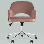 Кресло для компьютерного стола Veloury Pink варинант исполнения - 4 | Loft Concept в Воронеже