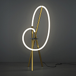 Настольный светильник Crochet Brass 3000К 15Вт варинант исполнения - 2 | Loft Concept в Воронеже