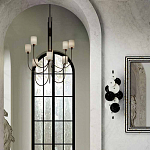 Бра светодиодное из черно-белых дисков Contrast Sample варинант исполнения - 5 | Loft Concept в Воронеже