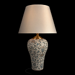 Настольная лампа с цветочной росписью Lamp Flower Painting варинант исполнения - 7 | Loft Concept в Воронеже